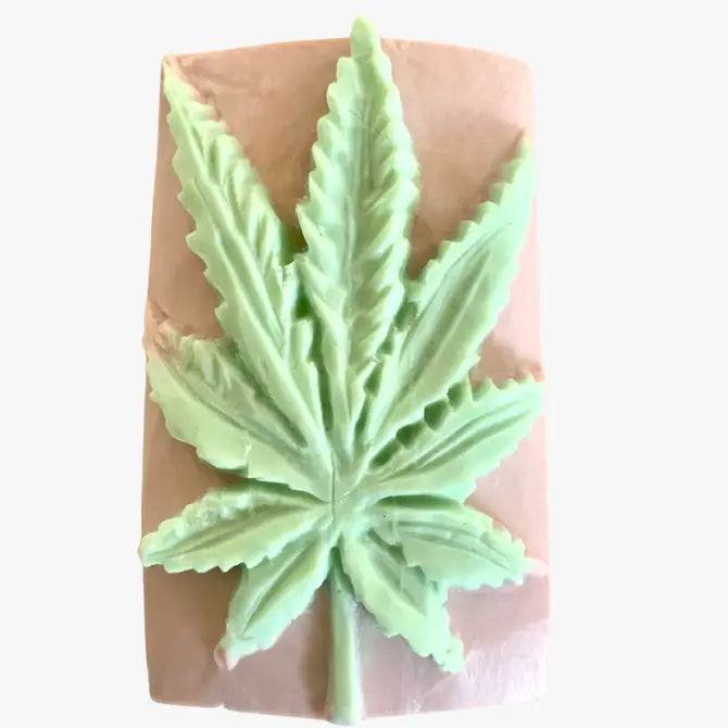 Cannabis Leaf Themed Soap | Novelty Soap