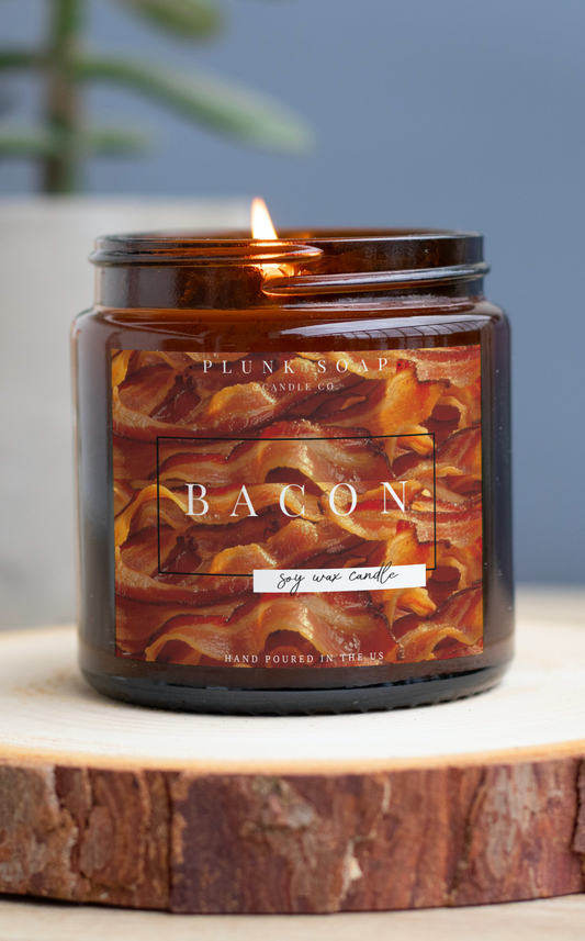 Bacon Scented Soy Candle