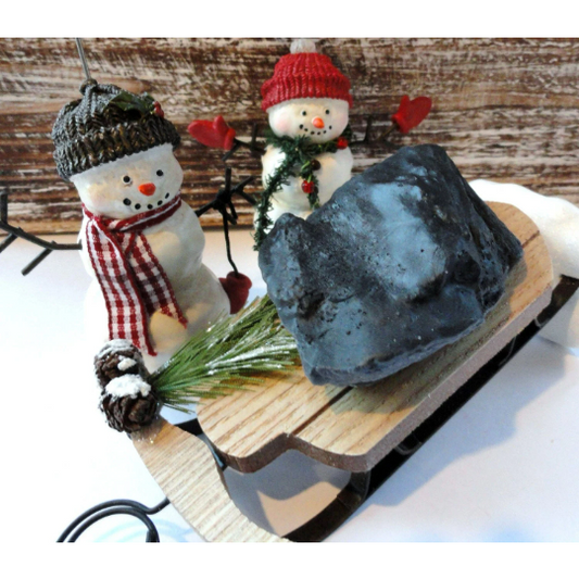 Naughty or Nice Coal Soap