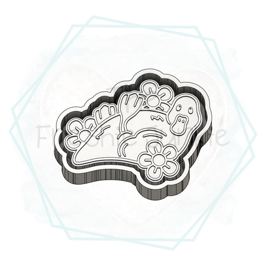 *NEW RELEASE* Flower Duck Freshie Mold
