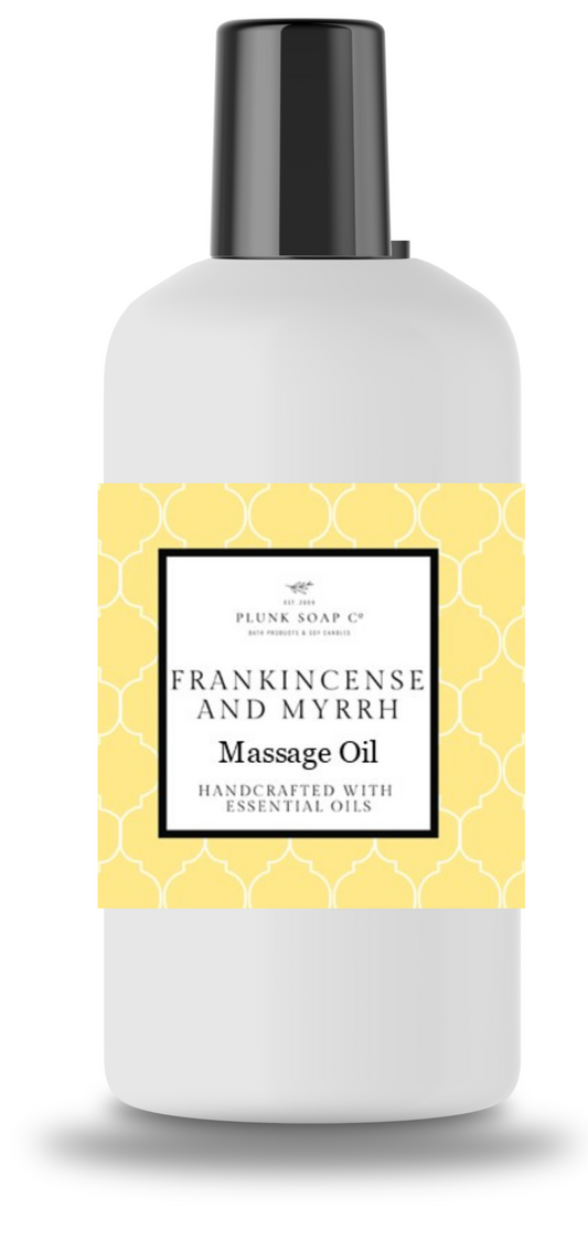 Frankincense and Myrrh Scented Massage Oil