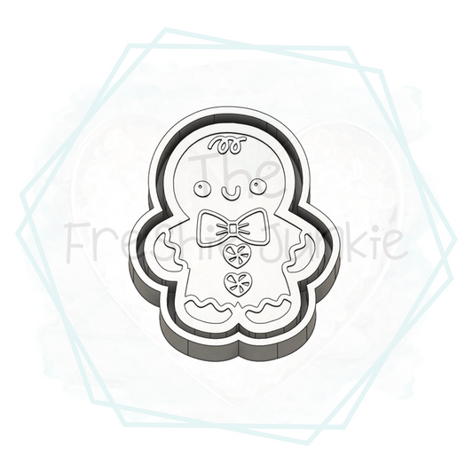 *NEW RELEASE* Gingerbread Cookie Freshie Mold