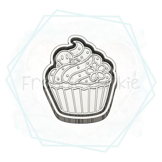 *NEW RELEASE* Groovy Cupcake Freshie Mold