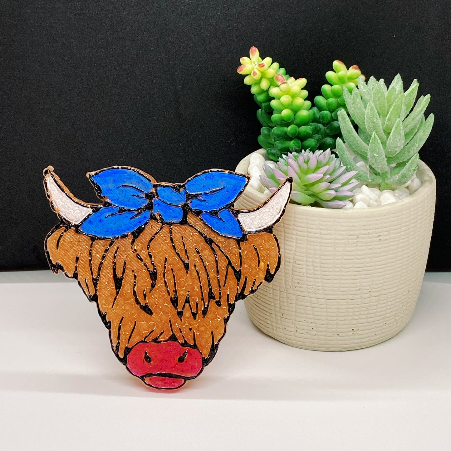 Highland Cow Freshie Mold