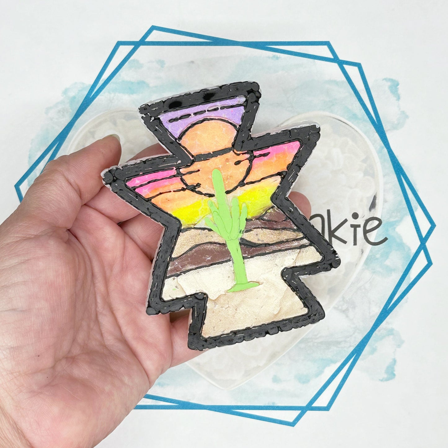Aztec Sunset Freshie Mold