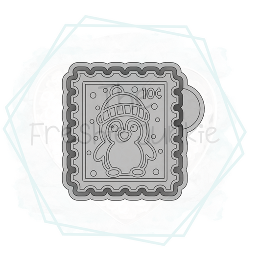 *NEW RELEASE* Penguin Stamp Freshie Mold