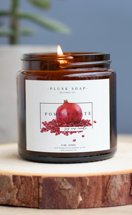 Pomegranate Noir Scented Soy Candle