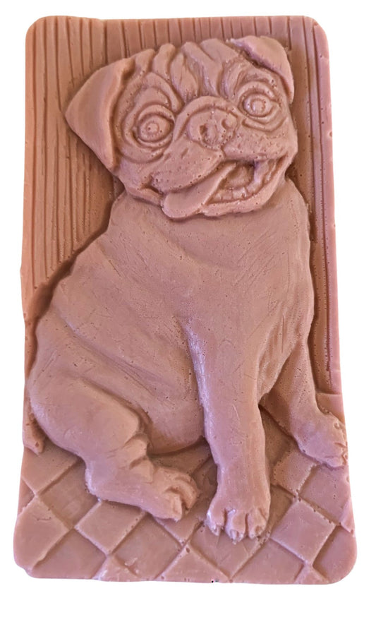 3D Pug Dog Bar of Soap