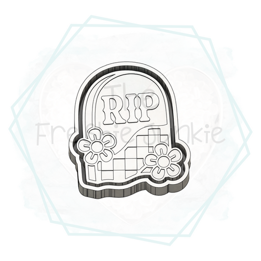 *NEW RELEASE* Retro Rip Tombstone Freshie Mold