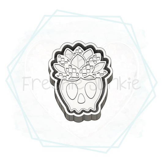 *NEW RELEASE* Skull Succulent Freshie Mold